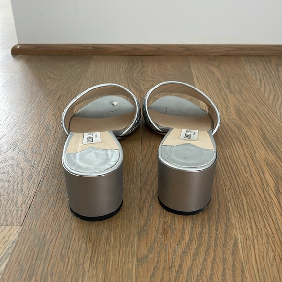 Jimmy Choo Silver Heel Sandals - Picture 4 of 5
